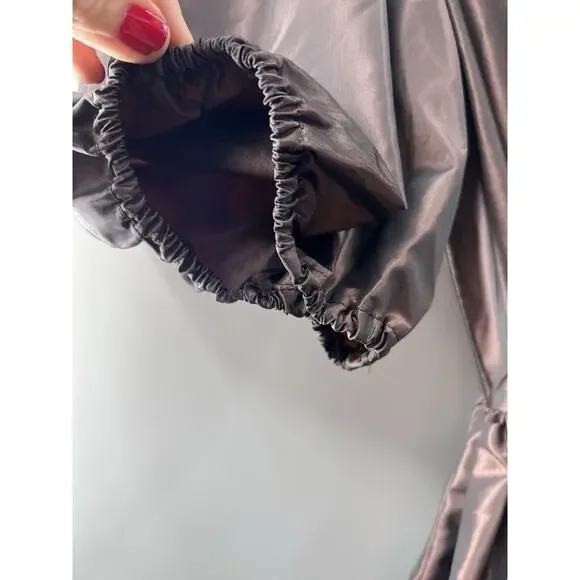 Victor Costa Ltd. Women’s Vintage Taffeta Balloon Leg One Piece Iridescent 10 - Picture 8 of 16